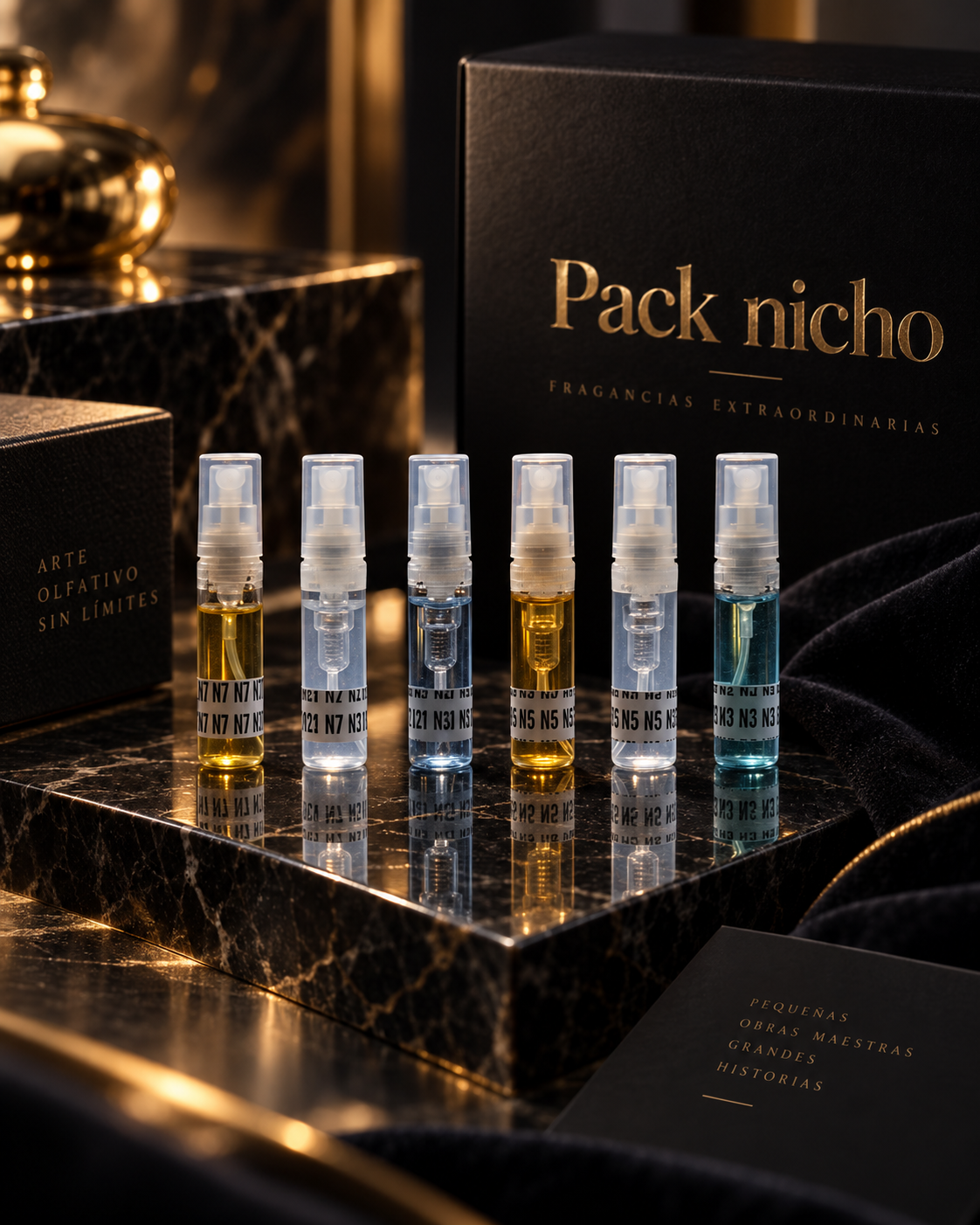 Pack de muestras "Top nicho"