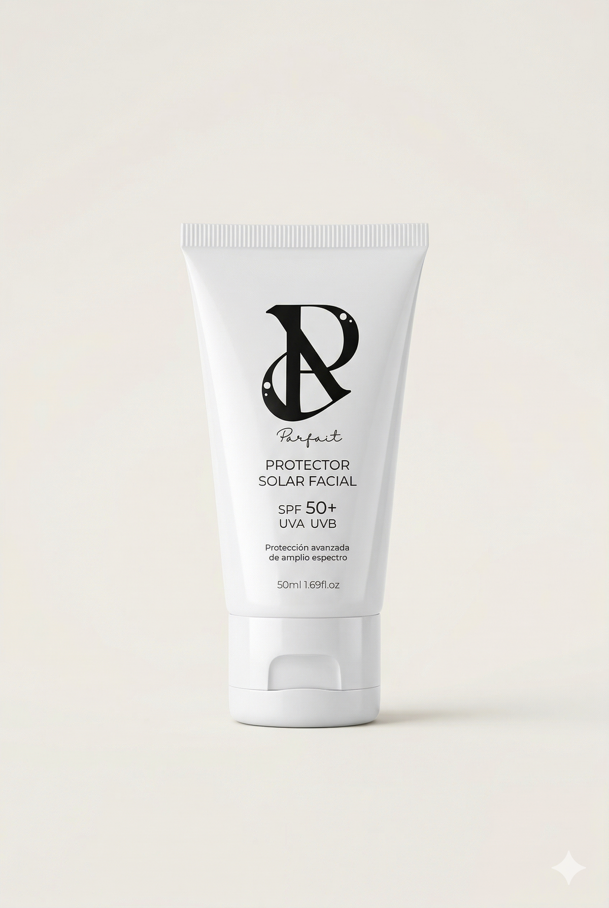 Crema solar facial SPF50+