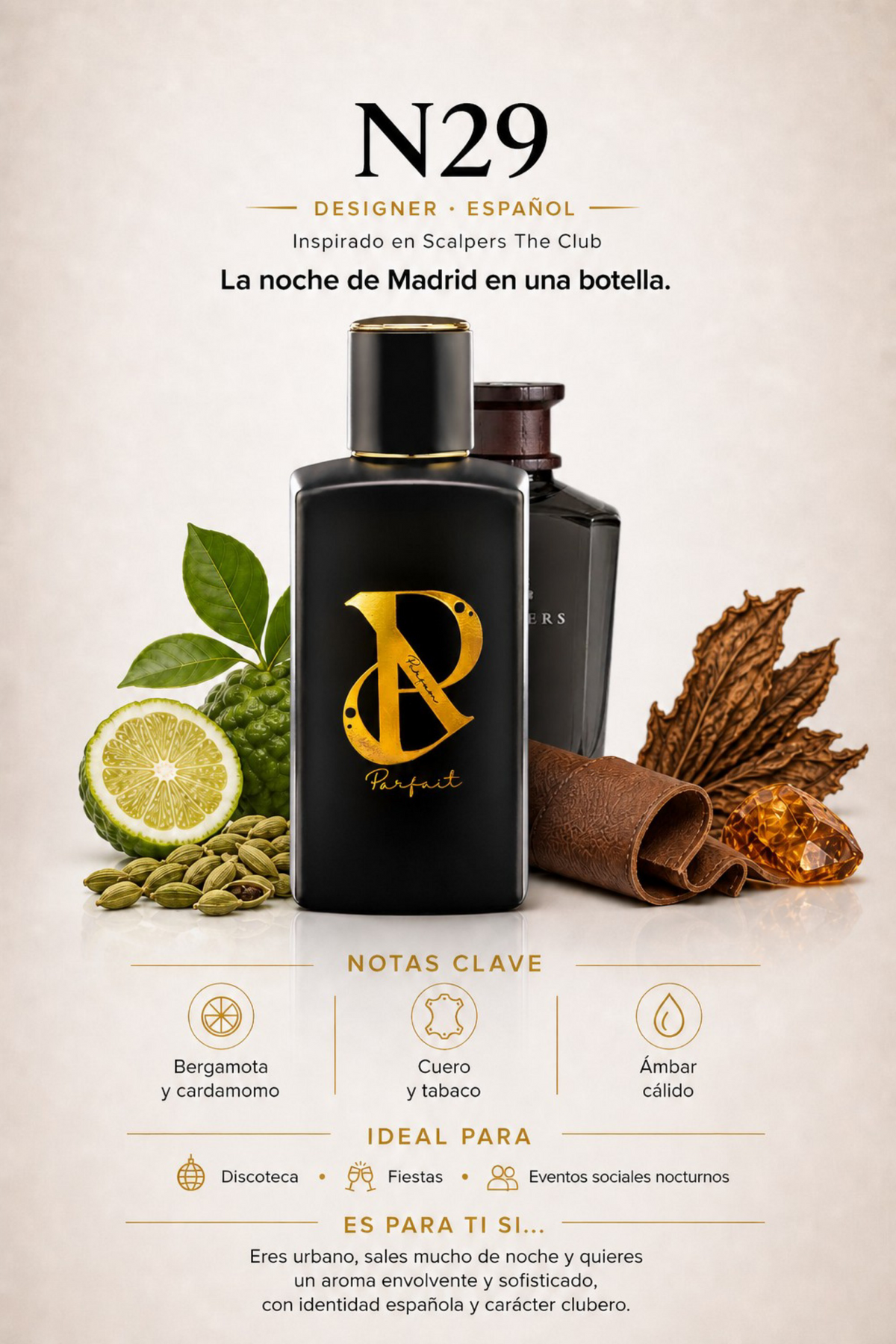 N29 - Inspirado en Scalpers The Club 100ml