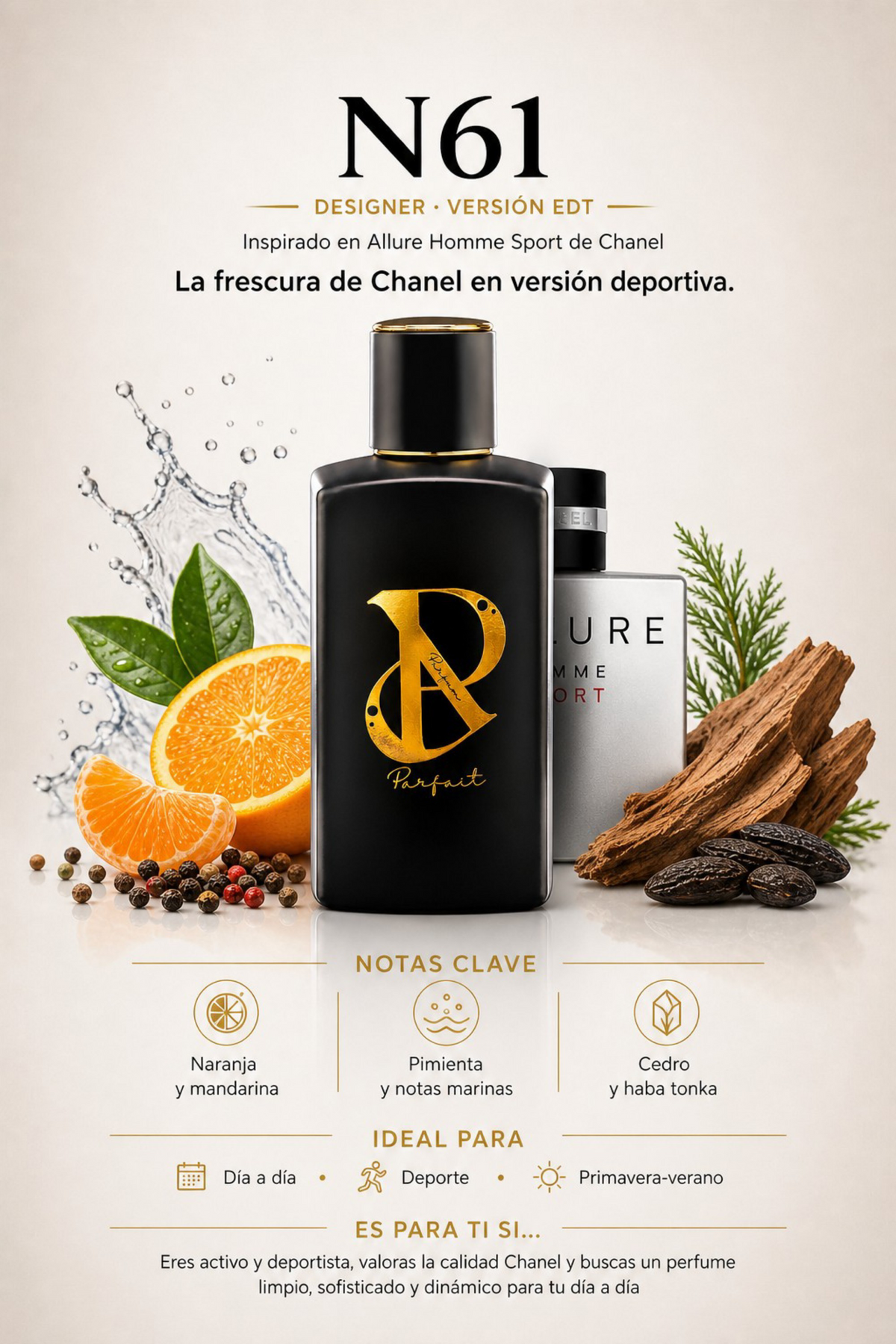 N61 – Inspirado en allure homme sport