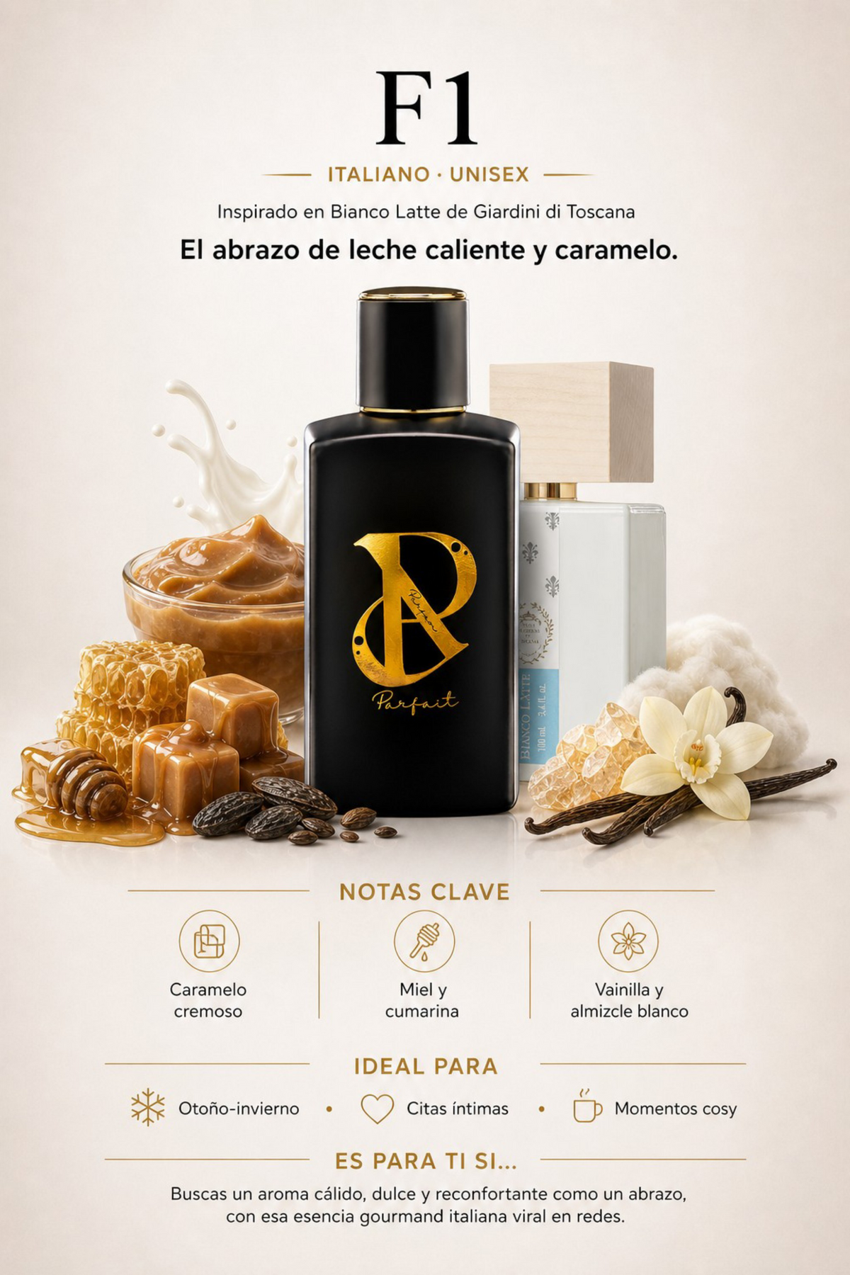F1 – Inspirado en Bianco latte de giardini di toscana – 100ml