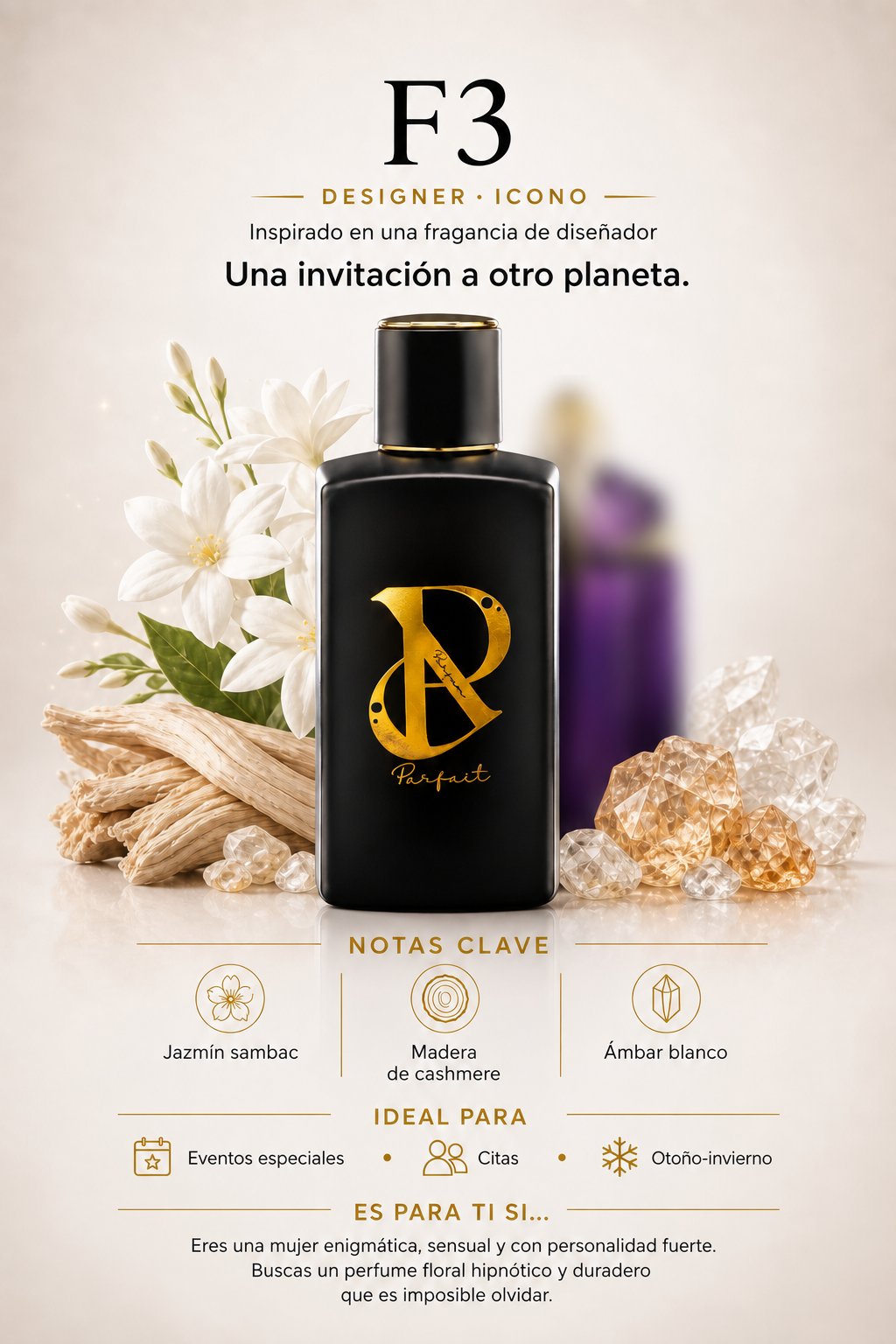 F3 - Jazmín Ámbar Cósmico 100ml