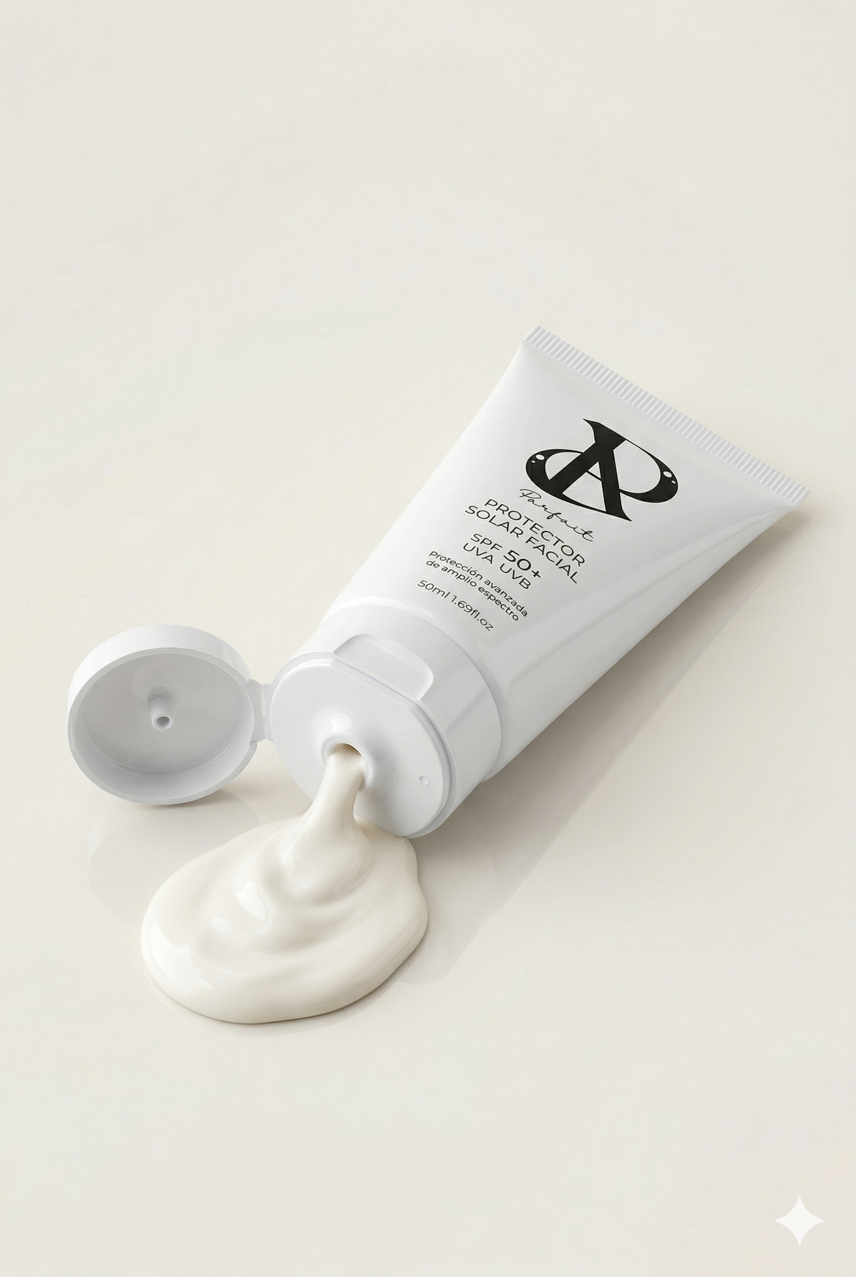 Crema solar facial SPF50+
