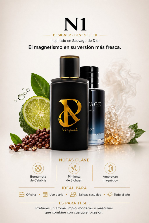 N1 - Inspirado en Sauvage de Dior 100ml