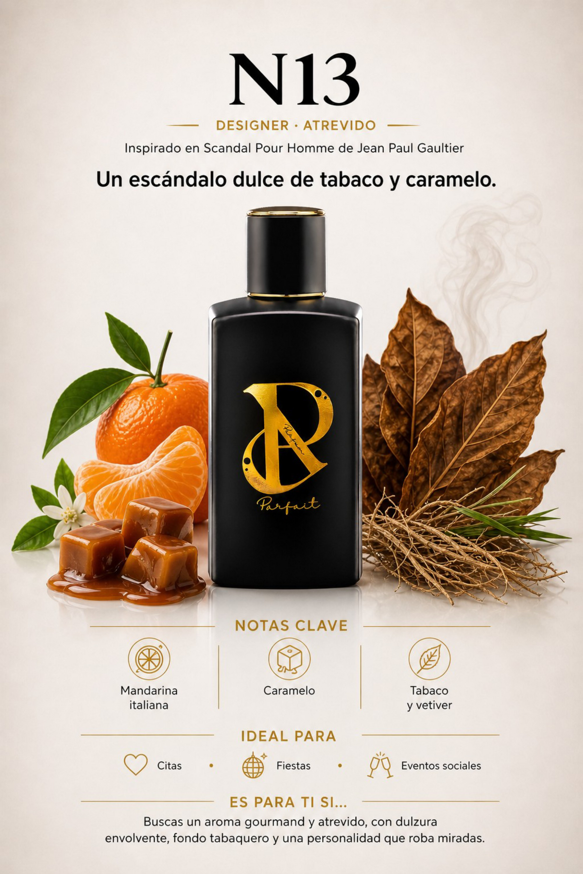 N13 -  Hombre Intrépido 100ml
