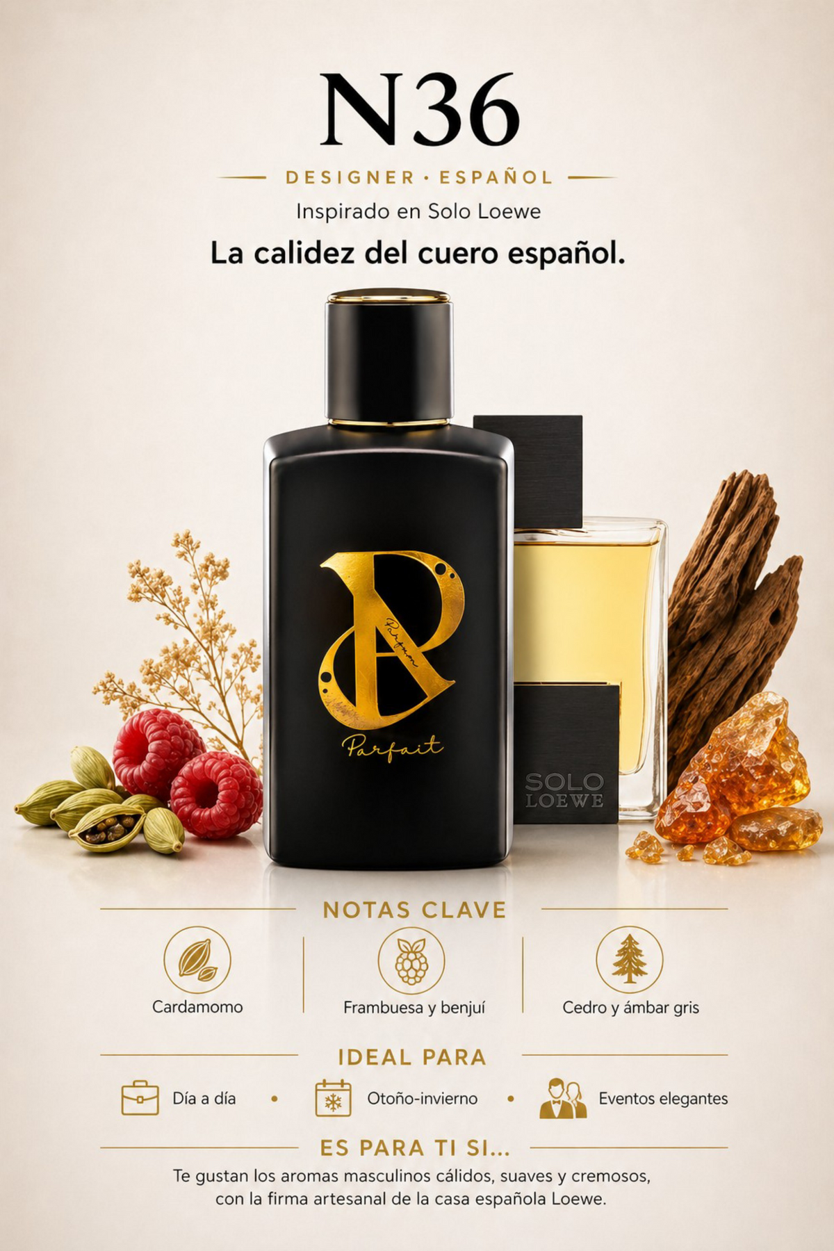 N36 - Inspirado en Solo Loewe 100ml