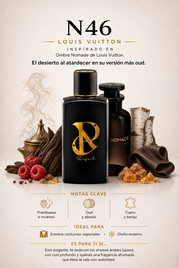N46 - Inspirado en Ombre Nomade Louis Vuitton 100ml