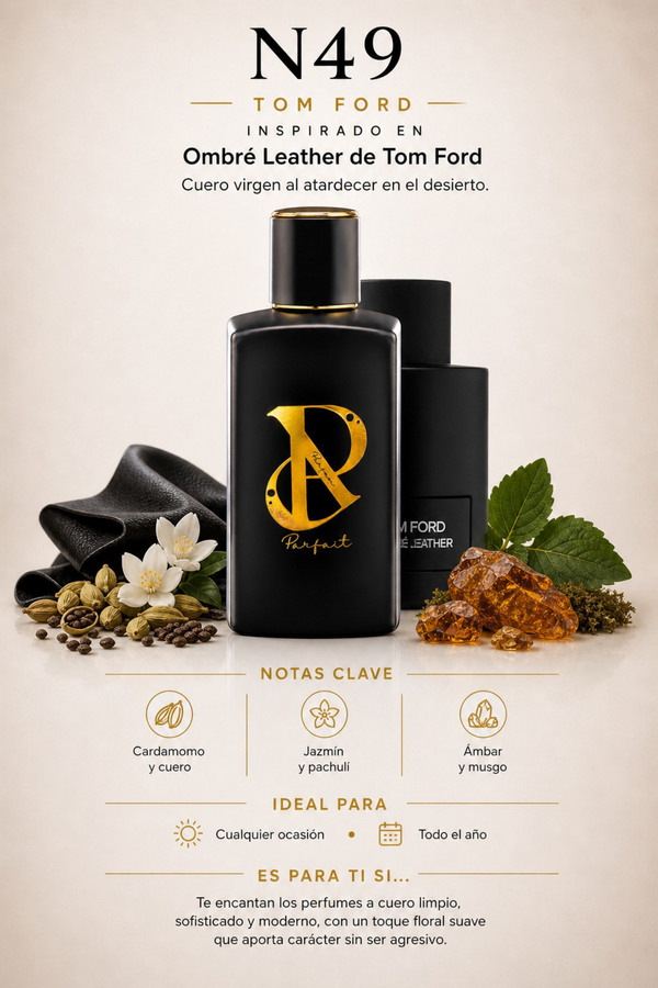 N49 – Inspirado en Ombré Leather de Tom Ford  100ml