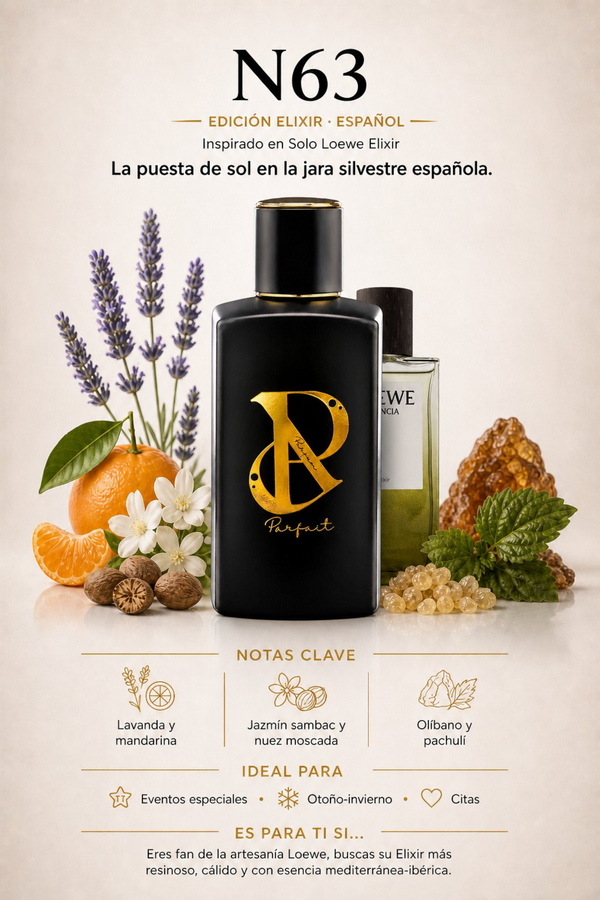 N63 – Inspirado en Solo Loewe Elixir