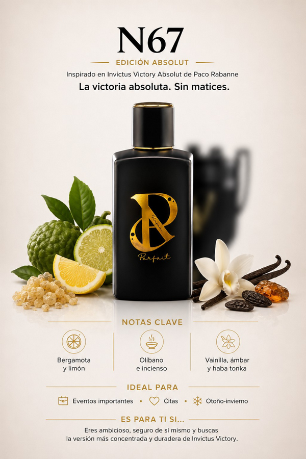 N67 – Inspirado en Victoria Absoluta 100ml