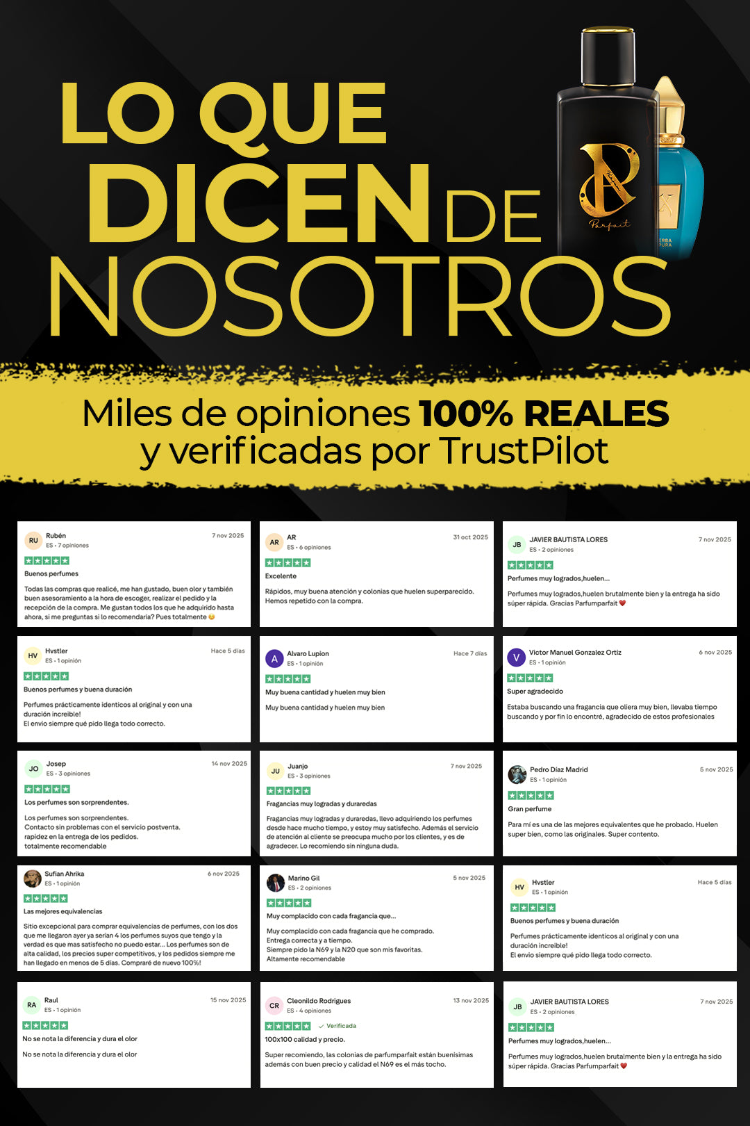 Pack de muestras "Los más sexys"